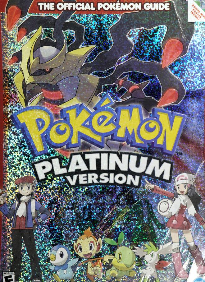 POKEMON PLATINUM DS VERSION OFFICIAL NINTENDO STRATEGY GUIDE BOOK